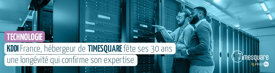 KDDI France hébergeur de TIMESQUARE